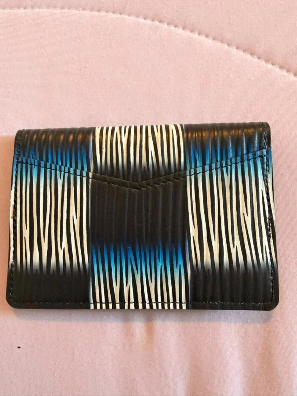 Louis Vuitton Damier Rush Blue Moon Pocket Organizer Wallet Card Holder